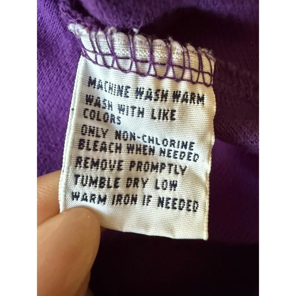 Vintage Polo Ralph Lauren Shirt Mens L New York NY 1967 Purple Yellow 2 Big Pony